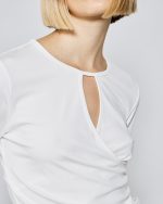 BLOUSE ROUND NECK CUT OUT - Image 14