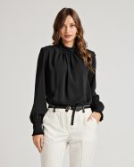 BLOUSE MOCK NECK - Image 3
