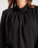 BLOUSE MOCK NECK - Image 4