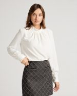 BLOUSE MOCK NECK - Image 8