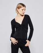 BLOUSE KNOT FRONT - Image 2