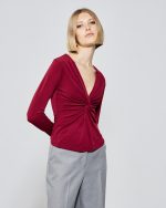 BLOUSE KNOT FRONT - Image 7