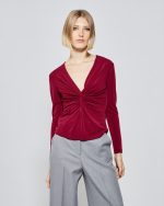 BLOUSE KNOT FRONT - Image 8