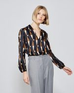 BLOUSE V NECK PRINTED - Image 6
