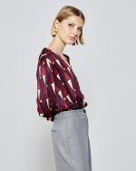BLOUSE V NECK PRINTED - Image 10