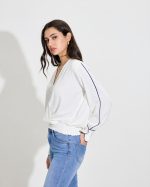 BLOUSE LONG SLEEVE CONTRAST - Image 5