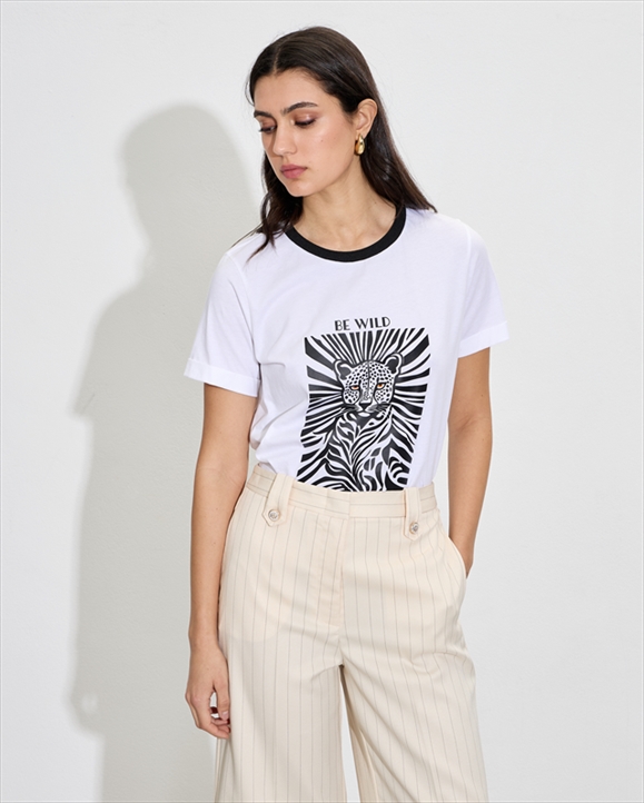 49027.jpg T-SHIRT PRINT TIGER - Image 1