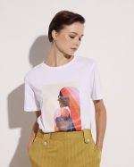 T-SHIRT COTTON WITH STAMP