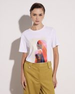 T-SHIRT COTTON WITH STAMP - Image 2