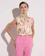 BLOUSE SLEEVELESS PRINTED