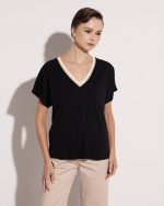 BLOUSE LYCRA V NECK - Image 3