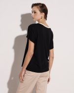 BLOUSE LYCRA V NECK - Image 4