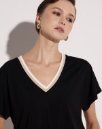BLOUSE LYCRA V NECK - Image 5