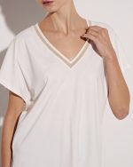 BLOUSE LYCRA V NECK - Image 14