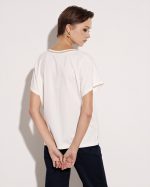 BLOUSE LYCRA V NECK - Image 15