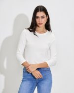 BLOUSE RIBBED