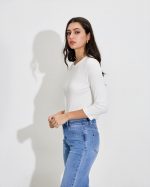 BLOUSE RIBBED - Image 2