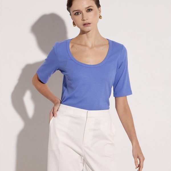 BLOUSE RIBBED