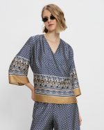 BLOUSE SATIN PRINTED - Image 2