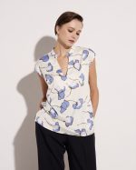BLOUSE SLEEVELESS PRINTED