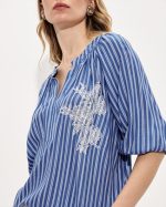 BLOUSE STRIPE LACE - Image 4