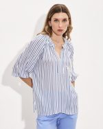 BLOUSE STRIPE LACE - Image 7