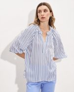 BLOUSE STRIPE LACE - Image 9