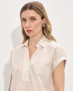 BLOUSE SHORT SLEEVE - Image 4