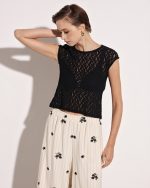 TOP EMBOSSED TULLE - Image 2