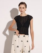 TOP EMBOSSED TULLE - Image 3