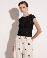 TOP EMBOSSED TULLE - Image 4