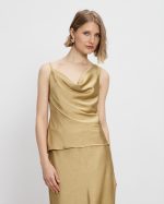 BLOUSE DRAPE SATIN - Image 8