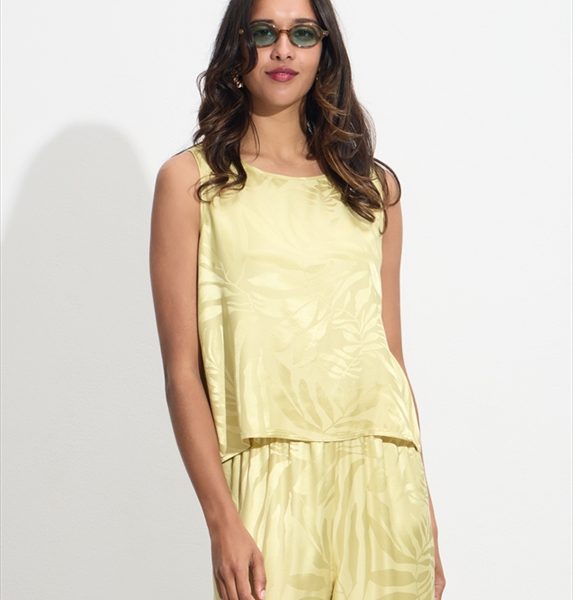 BLOUSE EMBOSSED SATIN