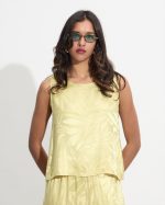 BLOUSE EMBOSSED SATIN - Image 13