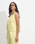 BLOUSE EMBOSSED SATIN - Image 14