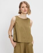 BLOUSE COTTON SLEEVELESS - Image 2