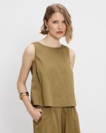 BLOUSE COTTON SLEEVELESS - Image 3