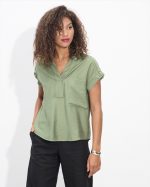 BLOUSE SHORT SLEEVE - Image 13