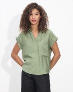 BLOUSE SHORT SLEEVE - Image 14