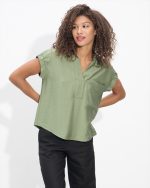 BLOUSE SHORT SLEEVE - Image 17