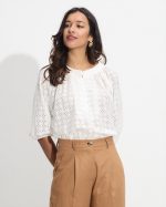 TOP CUT WORK EMBROIDERY