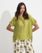 BLOUSE SHORT SLEEVE - Image 3