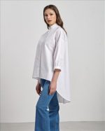 SHIRT ASYMMETRIC COTTON