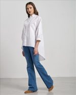 SHIRT ASYMMETRIC COTTON - Image 10