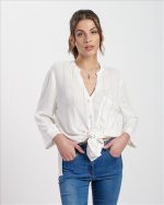 LINEN SHIRT STRIPED - Image 4