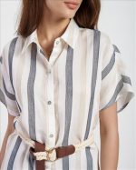 SHIRT LONG STRIPES NET - Image 4