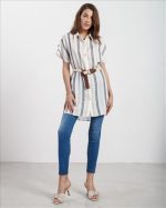 SHIRT LONG STRIPES NET - Image 5