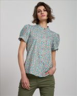 FLORAL SHORT SLEEVE BALLOON - Image 3