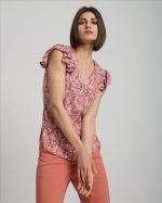 SHIRT FLORAL VOLAN SLEEVE - Image 6