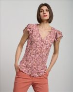 SHIRT FLORAL VOLAN SLEEVE - Image 8
